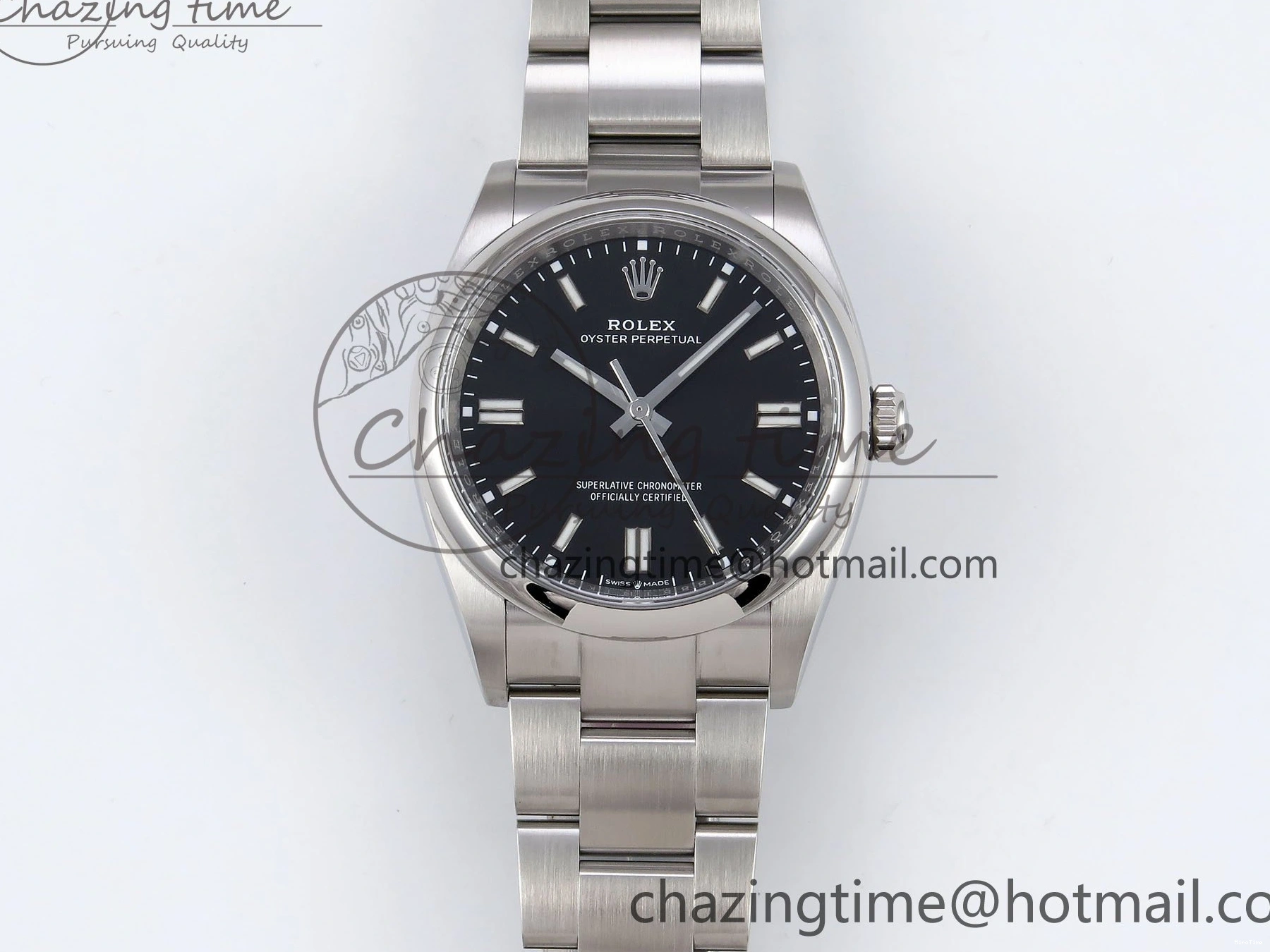 MiroTime 0110 WaterResistant Oyster Perpetual 126000 36mm Clean 1:1 Best Edition 904L Steel Black Dial VR 1635